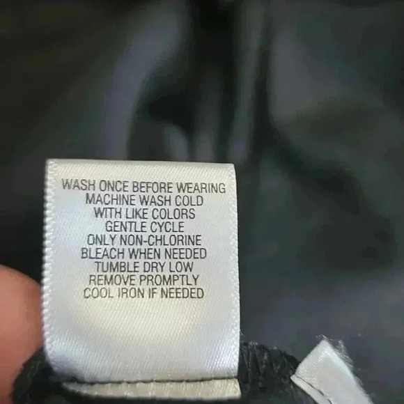 Studio works zip up black solid top - Picture 8 of 10